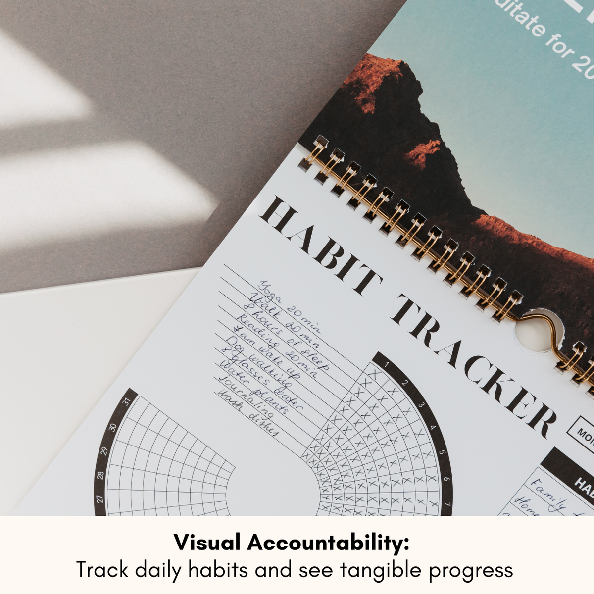Lamare Habit Tracker Journal – Daily & Monthly Goal Planner