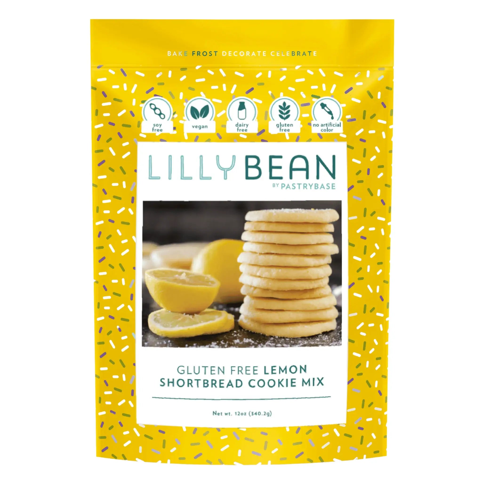 Lemon Shortbread Cookie Mix (Vegan & Gluten-Free)