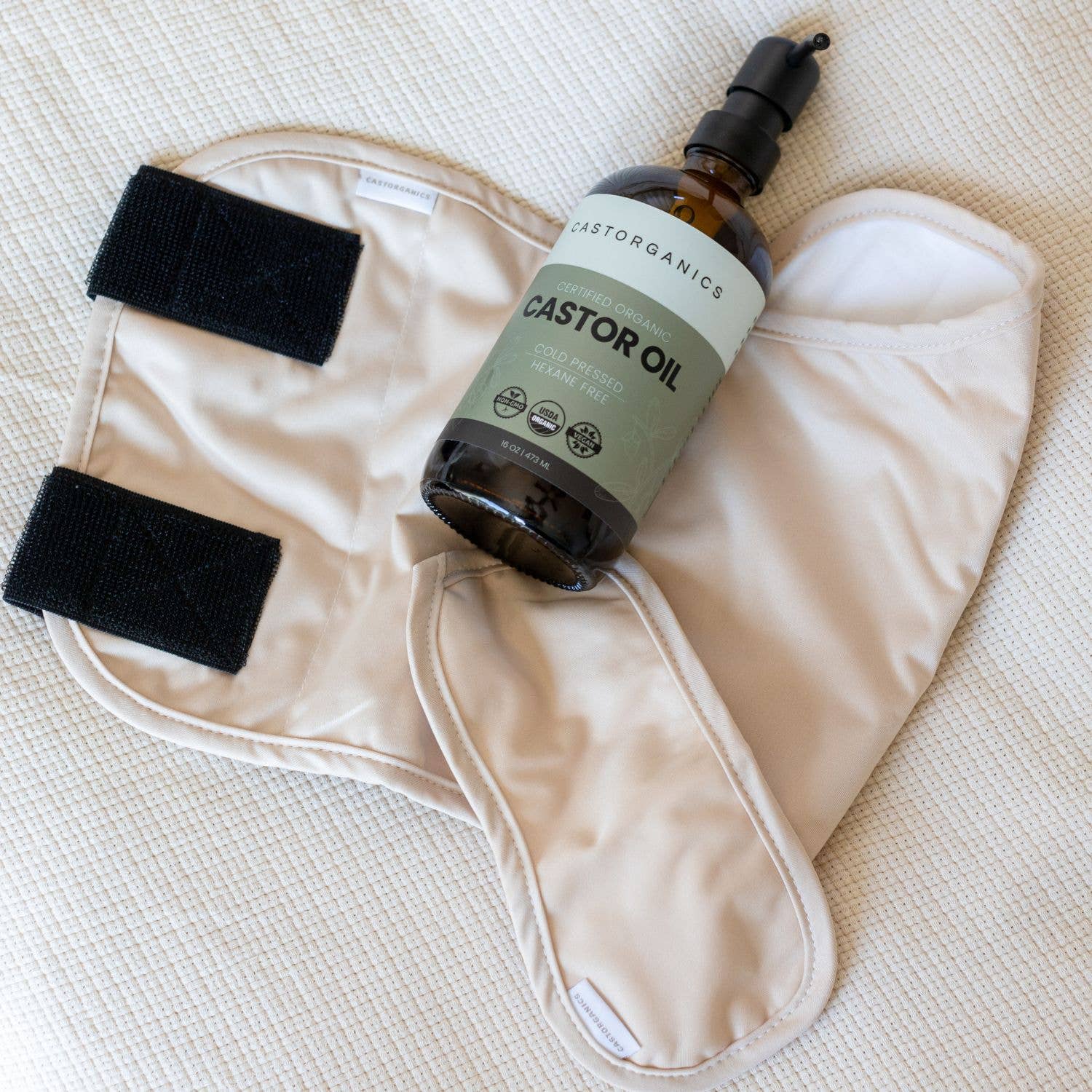 Organic Castor Oil Packs