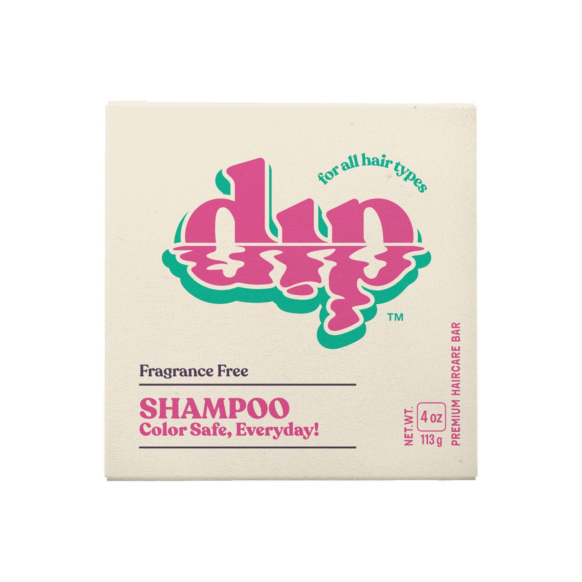 DIP Color Safe Shampoo Bar for Every Day - Fragrance Free