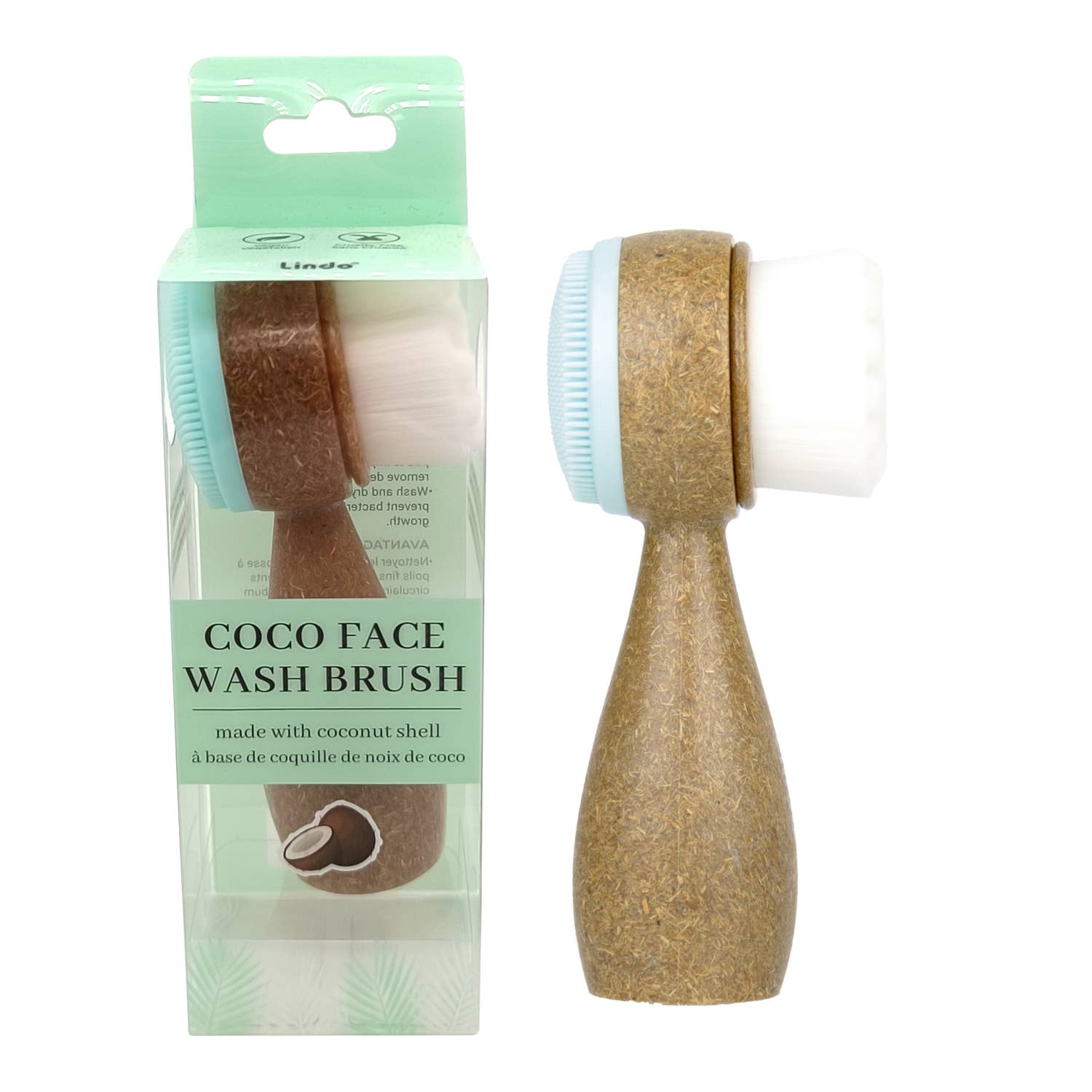 Lindo Eco-friendly Coco Face Wash Brush