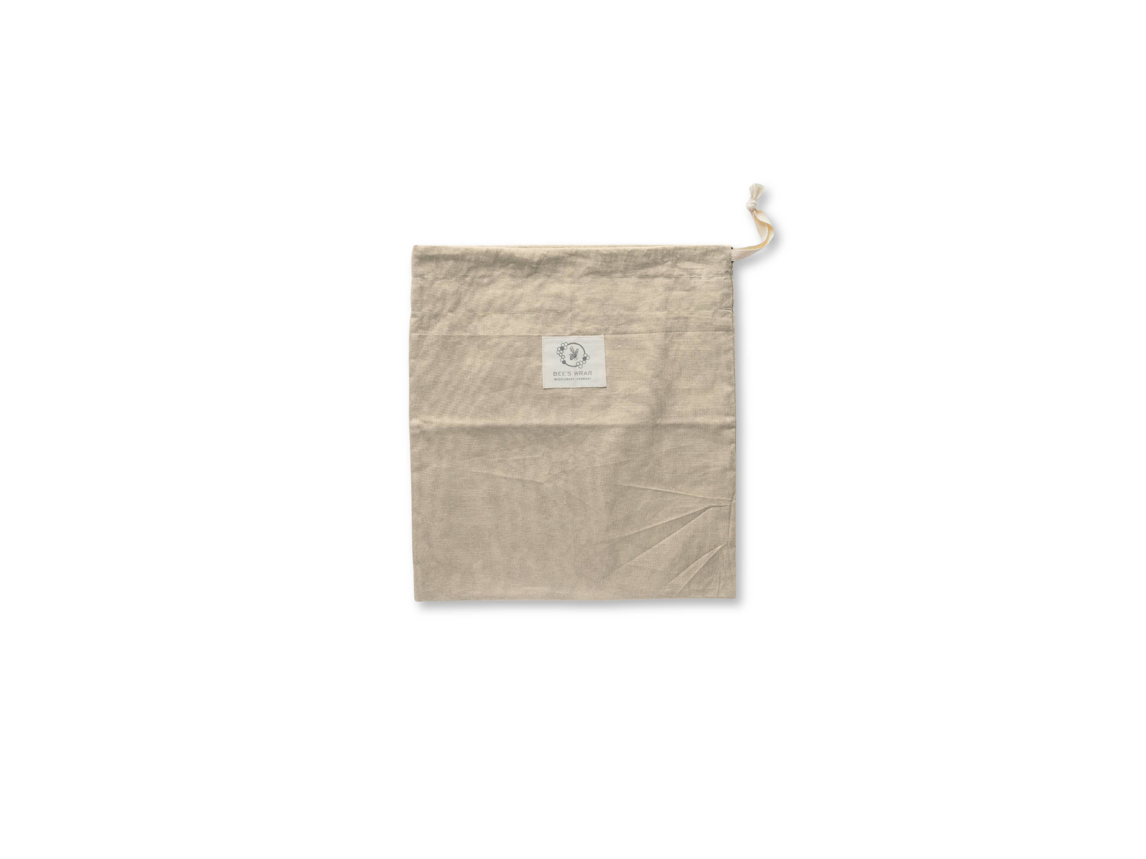 Artisan Bread Bag-Natural, Bakery Lane lined