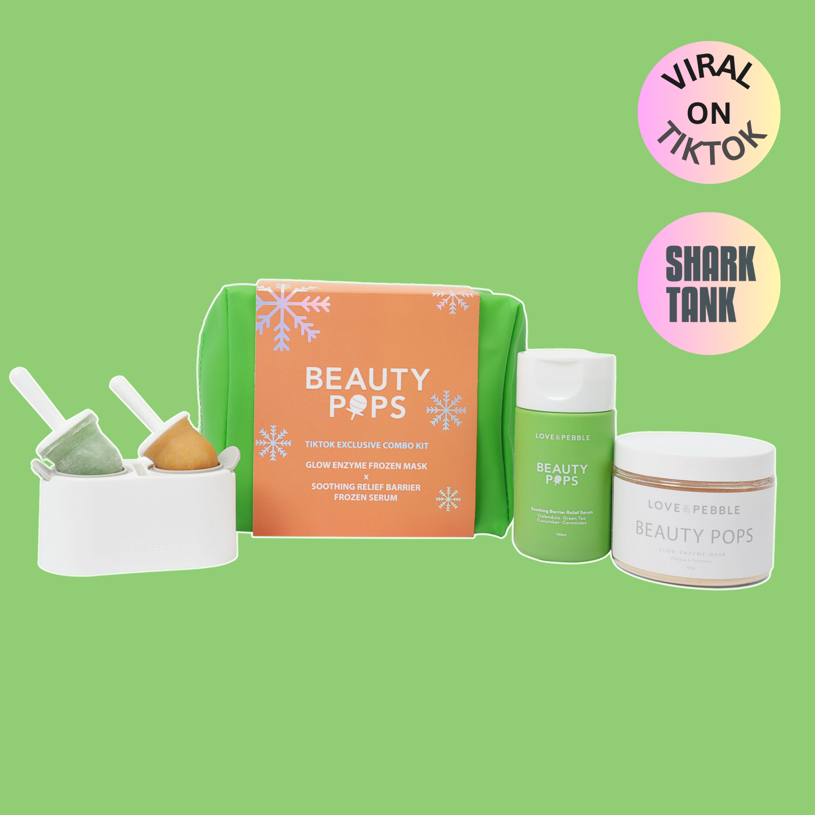 BEAUTY POPS™ Glow & Soothe Bundle - Icy Facial Skincare