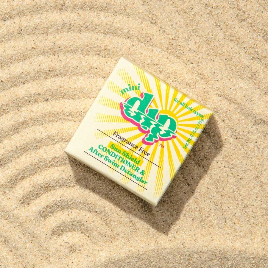 DIP Mini Dip Sun Shield: Conditioner Bar & After Swim Detangler