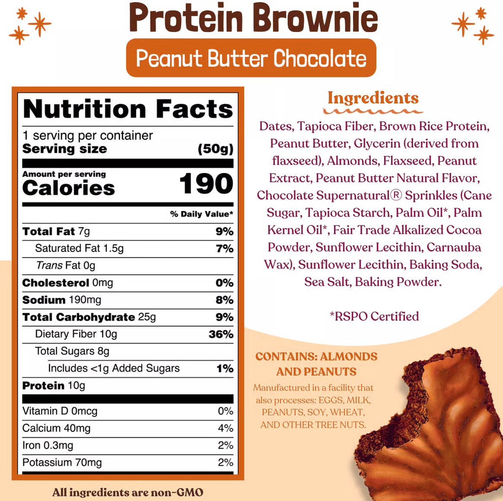 Peanut Butter Chocolate Protein Brownies
