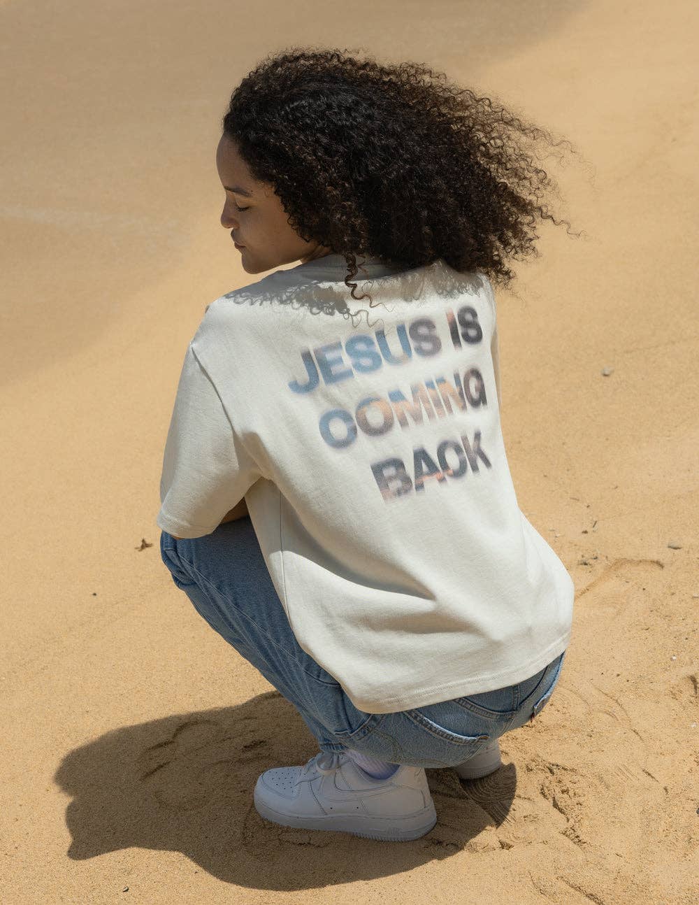 Jesus Is Coming Back Heavyweight Tee