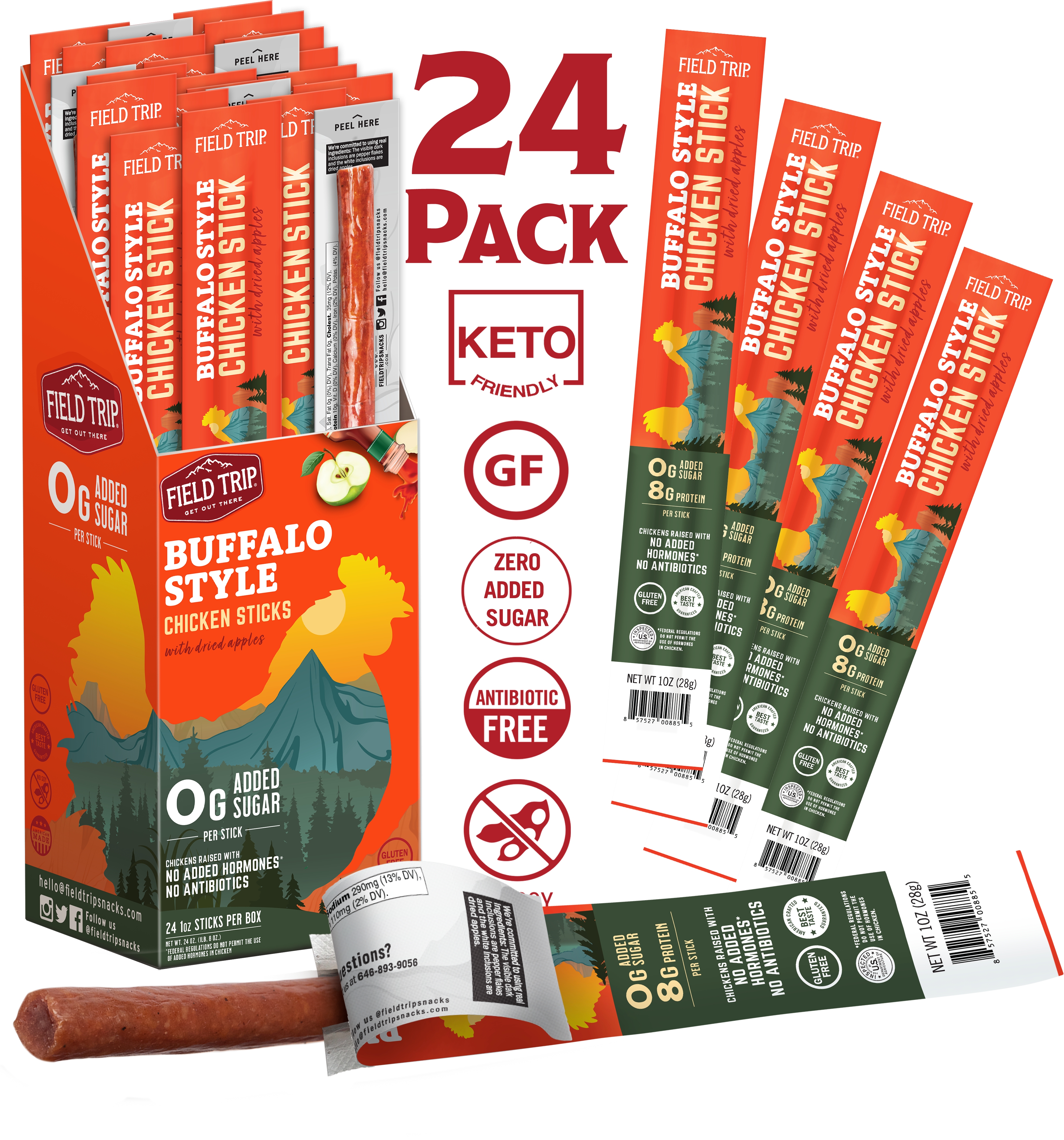Buffalo Style Chicken Stick (1oz)