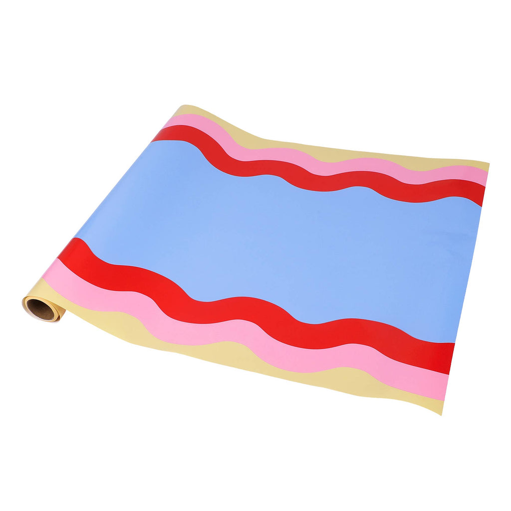 Scalloped Soiree Paper Table Runner
