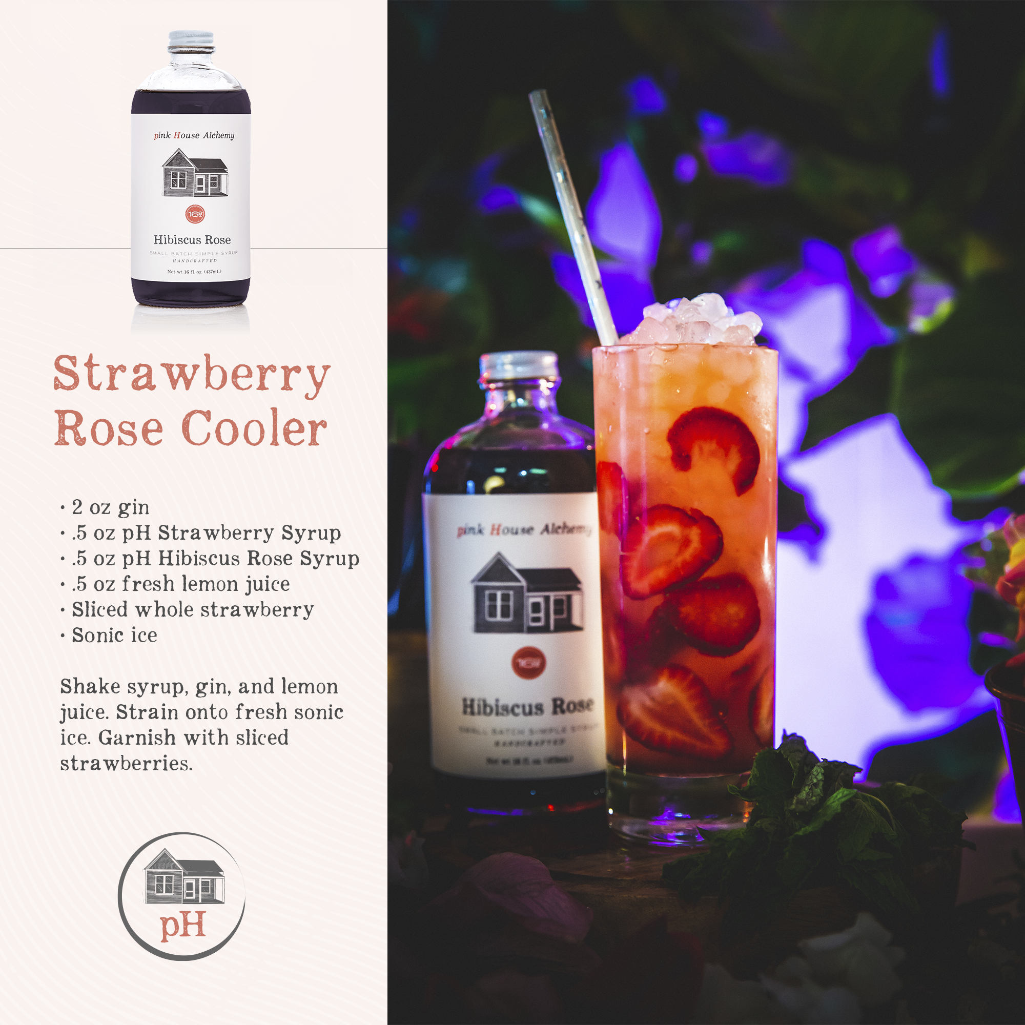 Pink House Alchemy Strawberry Syrup