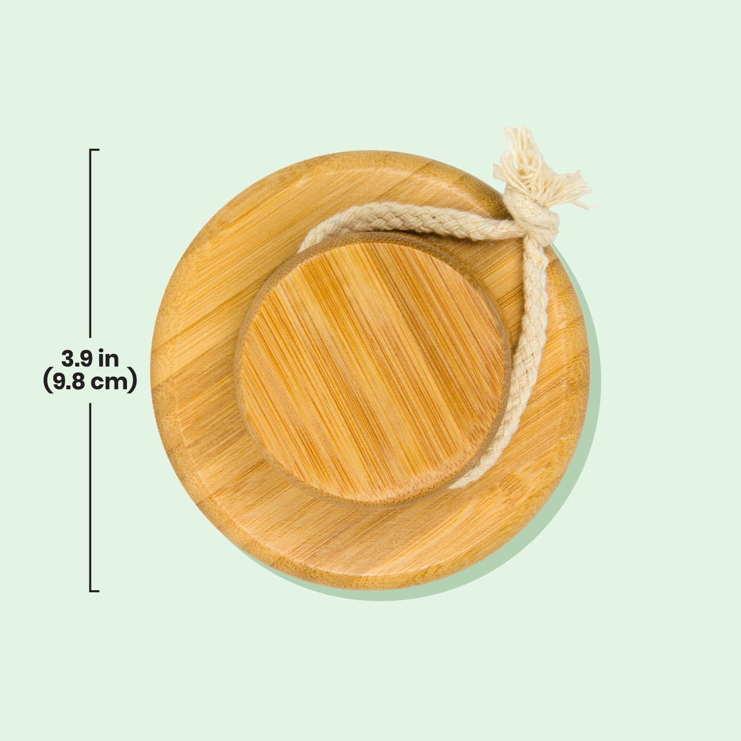 Lindo Bamboo Dry Brush (Round) Firm Grip Handle