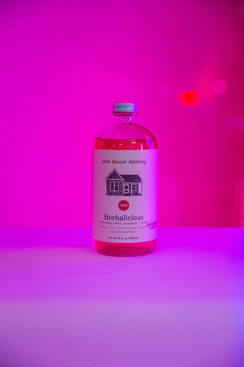 Pink House Alchemy Herbalicious Simple Syrup