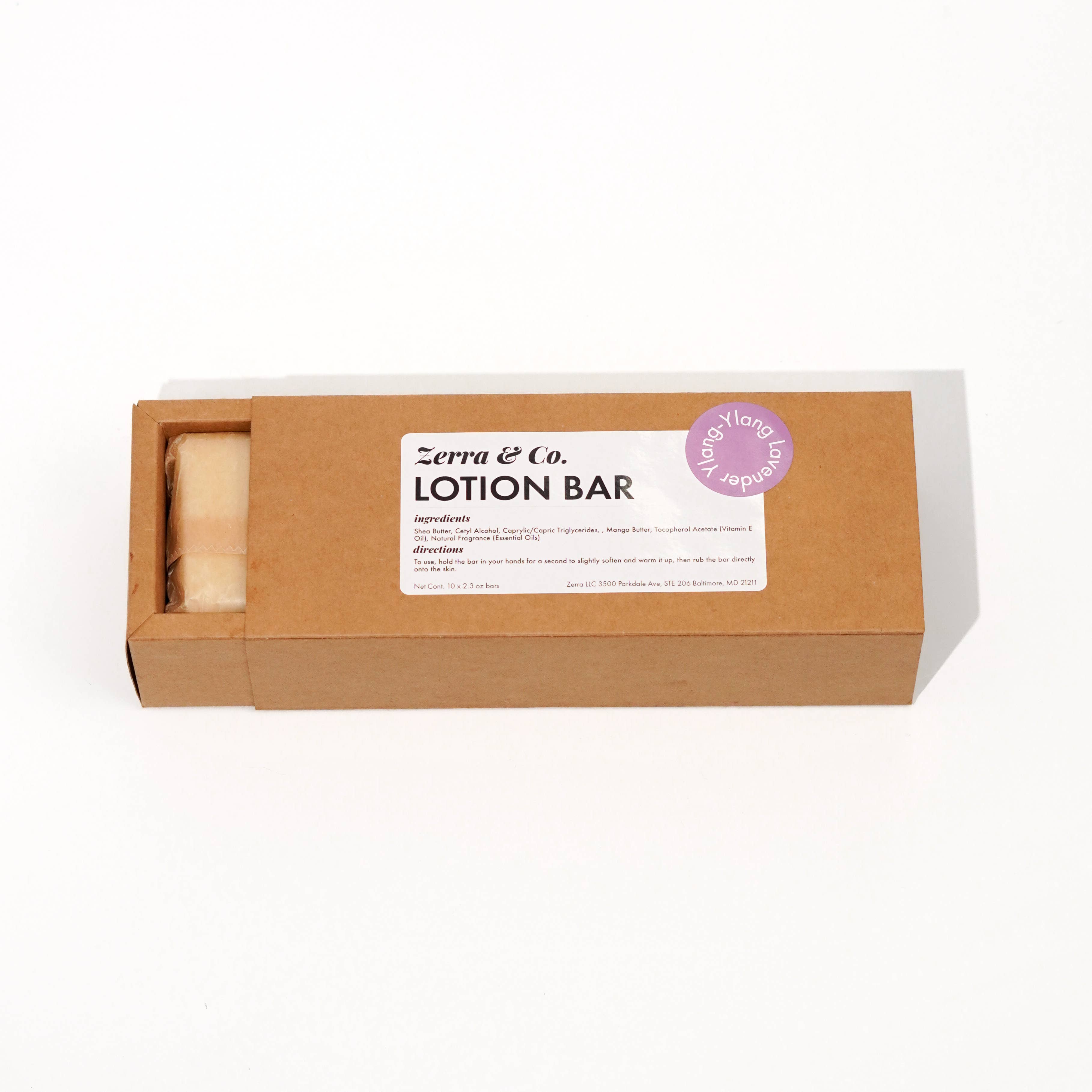Zerra & Co. Bulk Lotion Bar