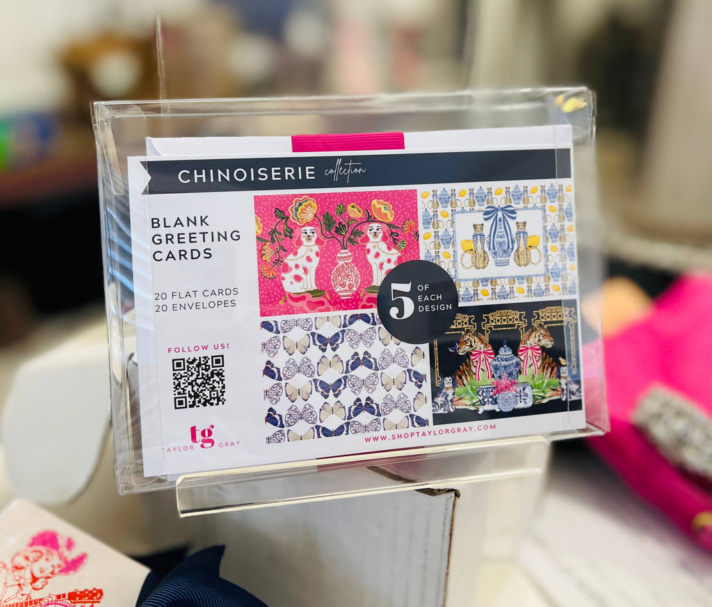 Chinoiserie NOTECARD set