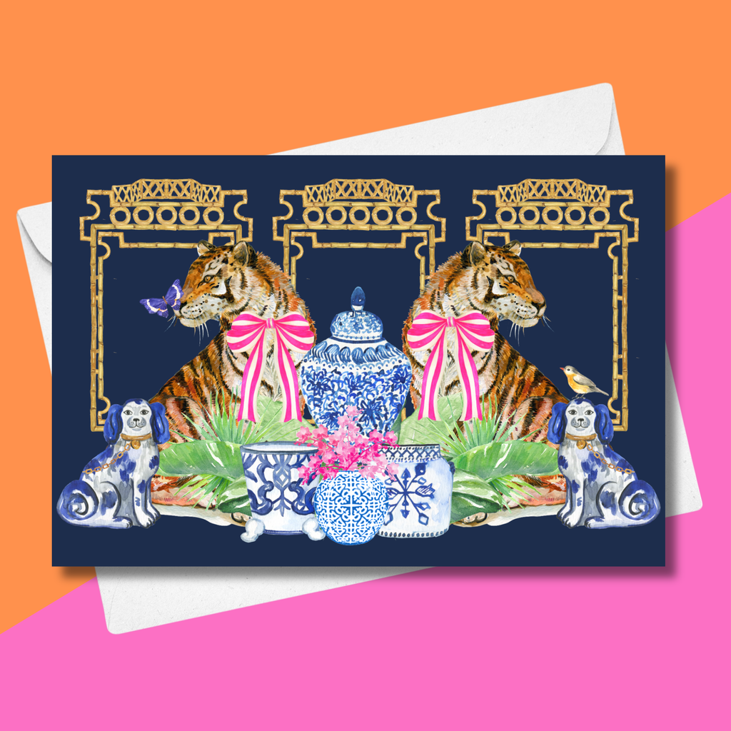 Chinoiserie NOTECARD set