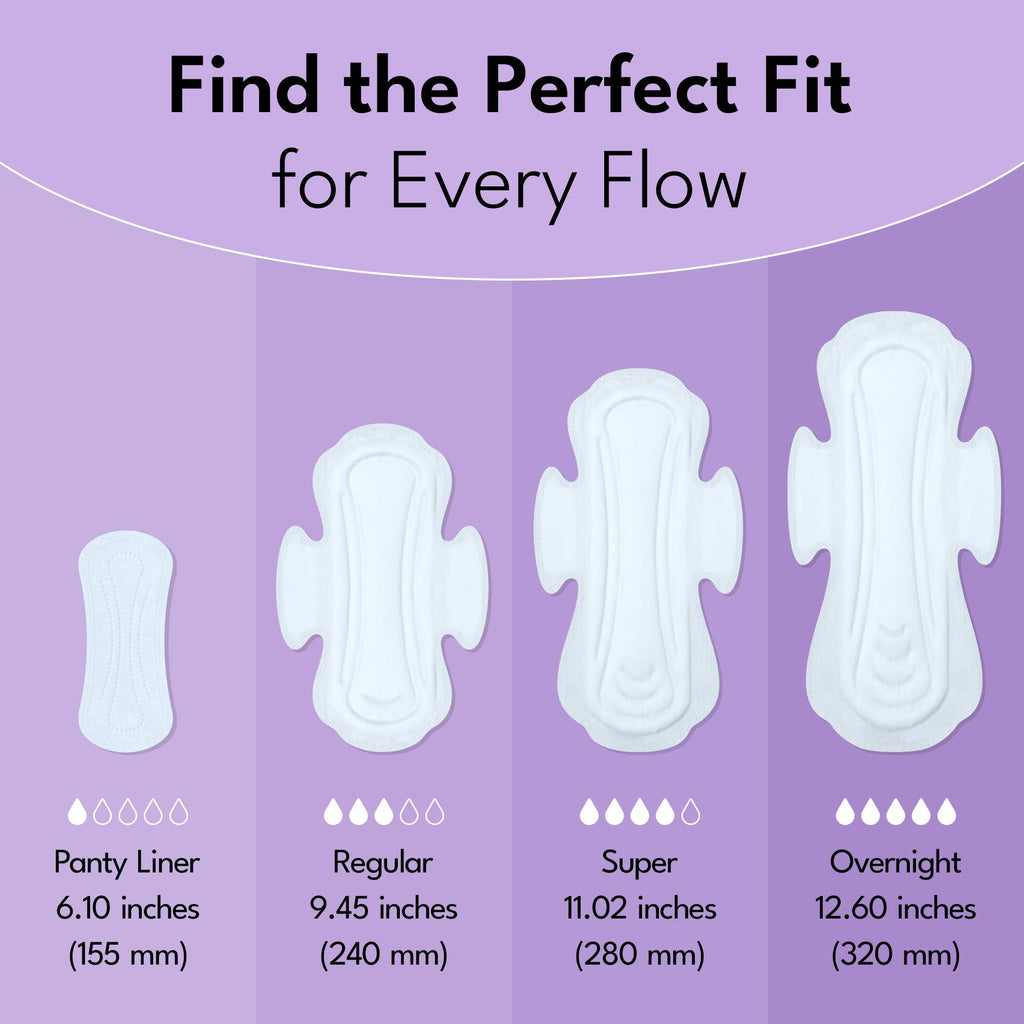 Sparkle Plant-based Maxi Pads - Regular 10ct - Light Days