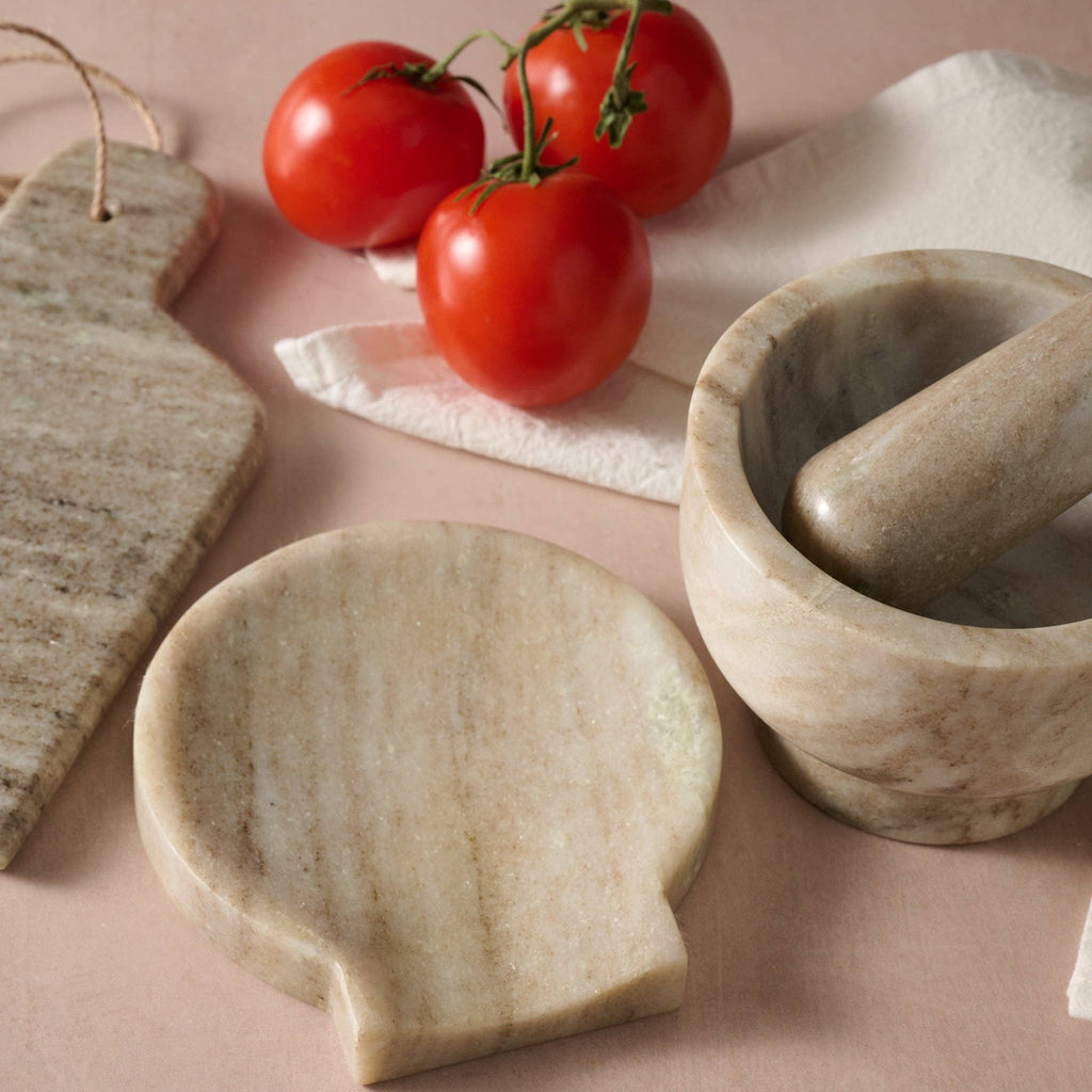 Morchana Marble Serving Board