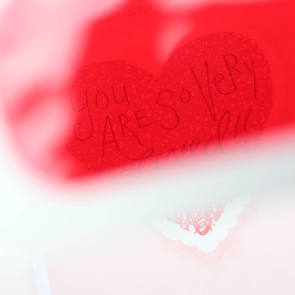 Decoder Card - Top Secret Heart/Love