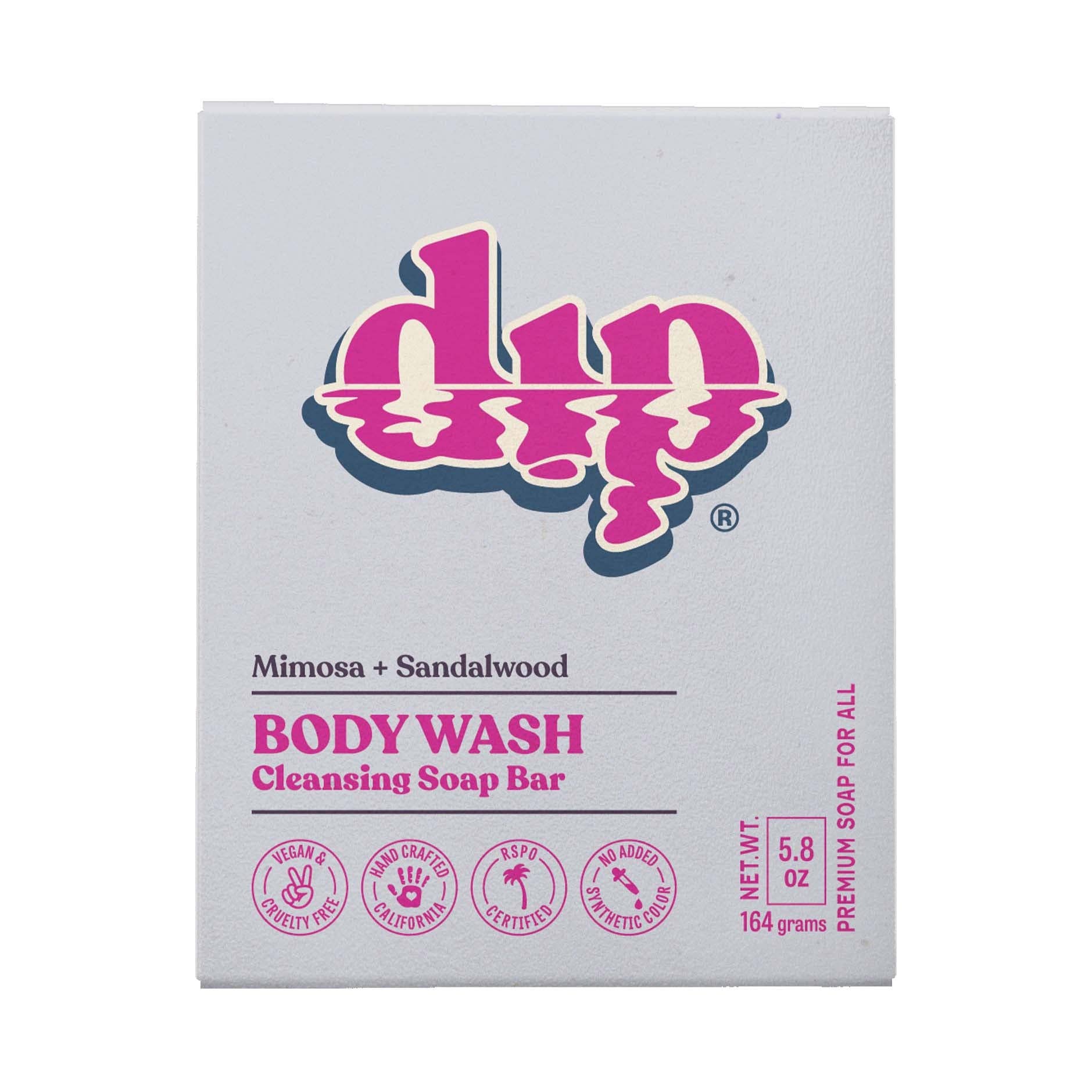 Body Wash Cleansing Soap Bar - Mimosa & Sandalwood