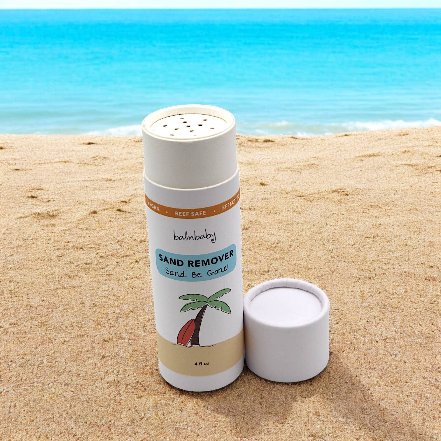 Sand Be Gone • All Natural • Sand Remover (Plastic Free)