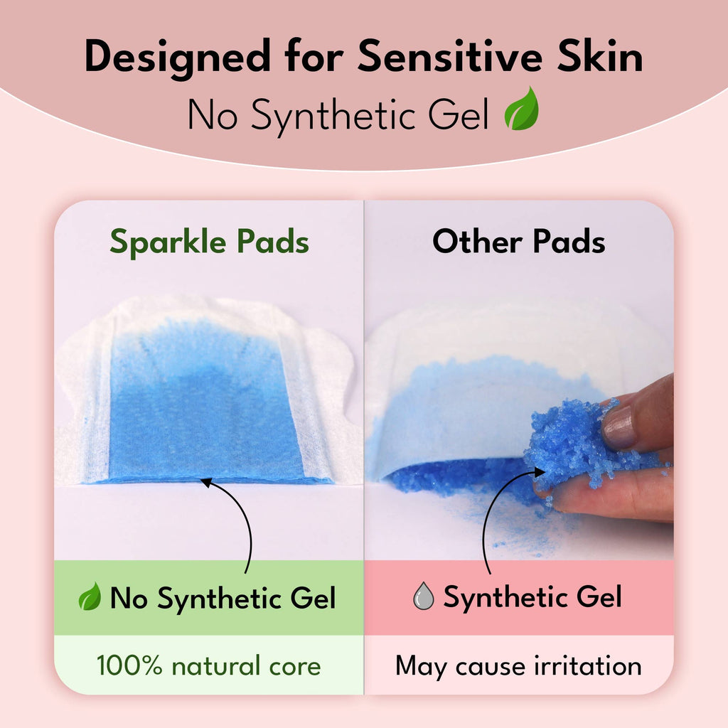 Sparkle Plant-based Ultra Thin Pads Regular 10ct Light Days