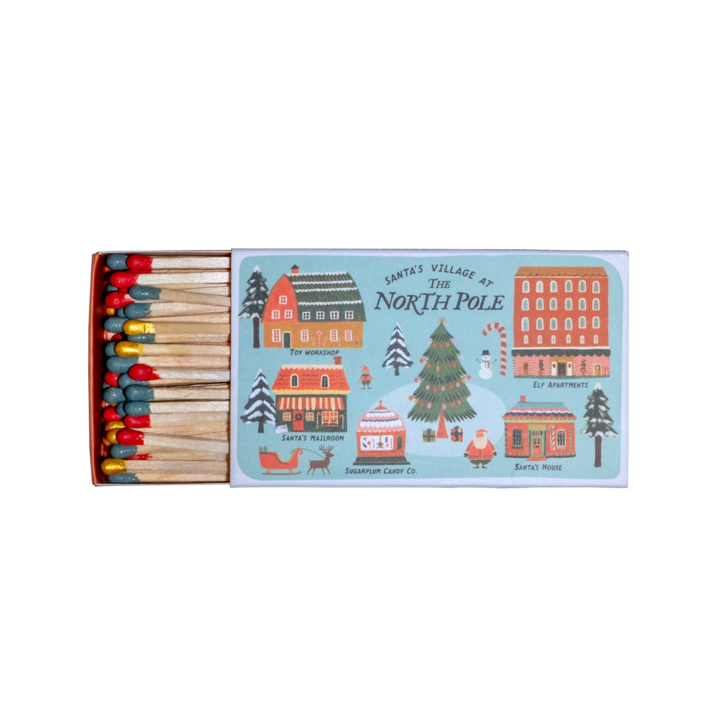 Santa’s Village – Holiday Matches, Long (3.78")