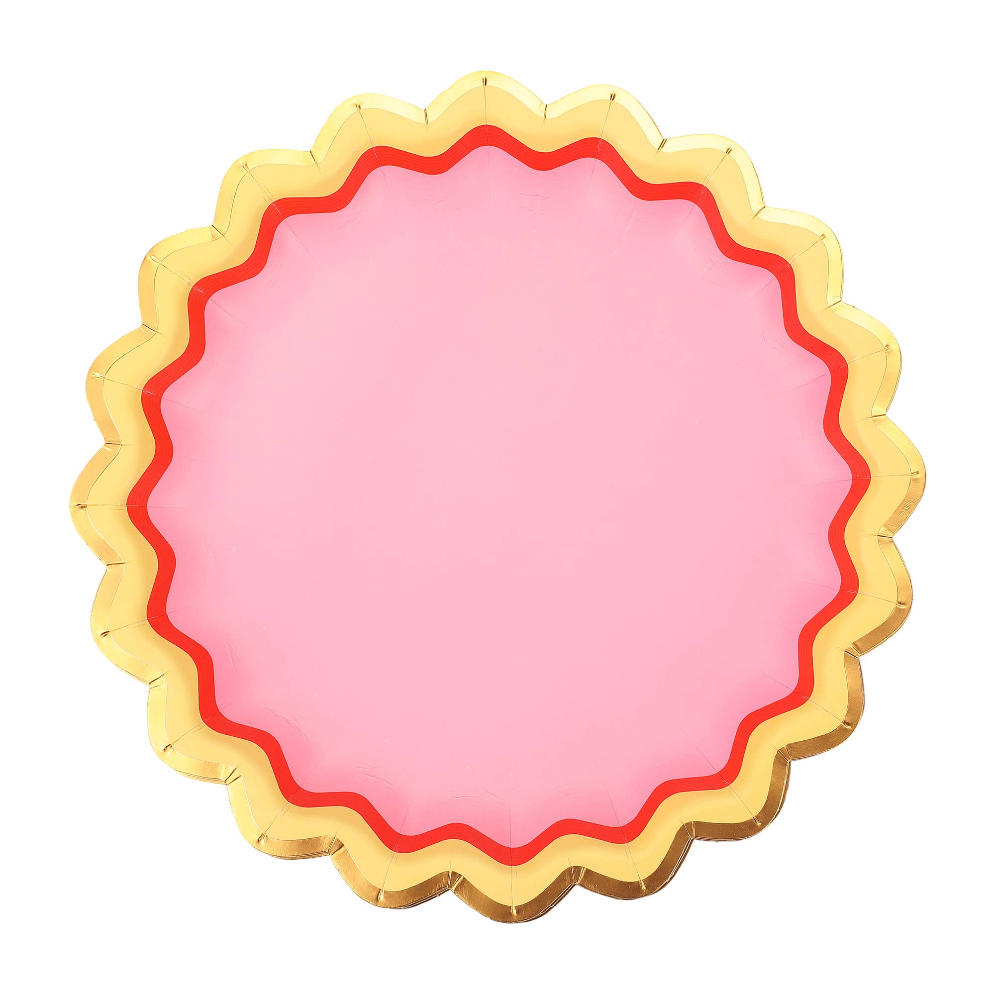 Rainbow Ric Rac Assorted Dessert Plate Set