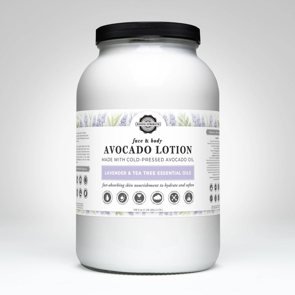 Rustic Strength Avocado Lotion for Face & Body