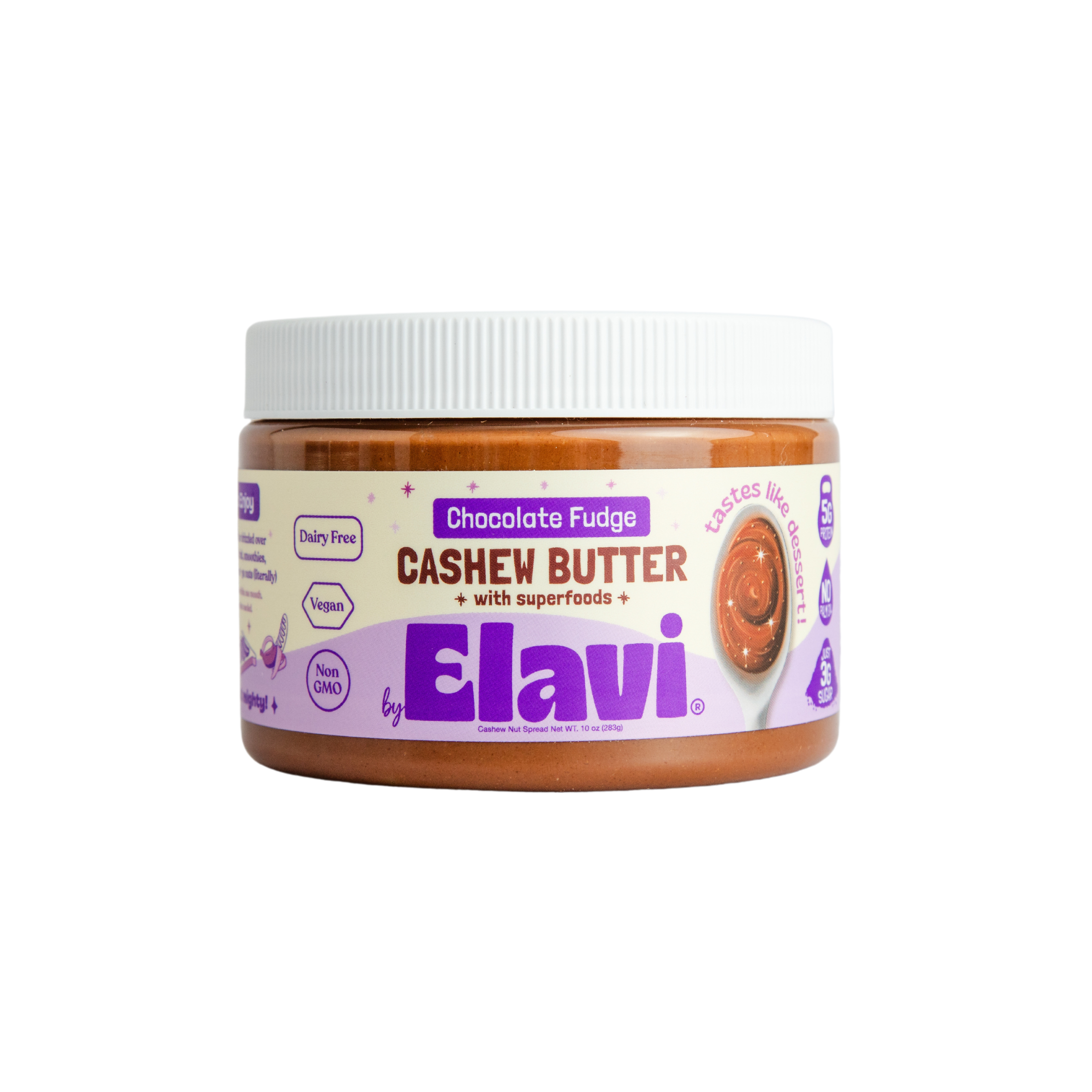 Chocolate Fudge Cashew Butter w/ Antioxidants: Vegan