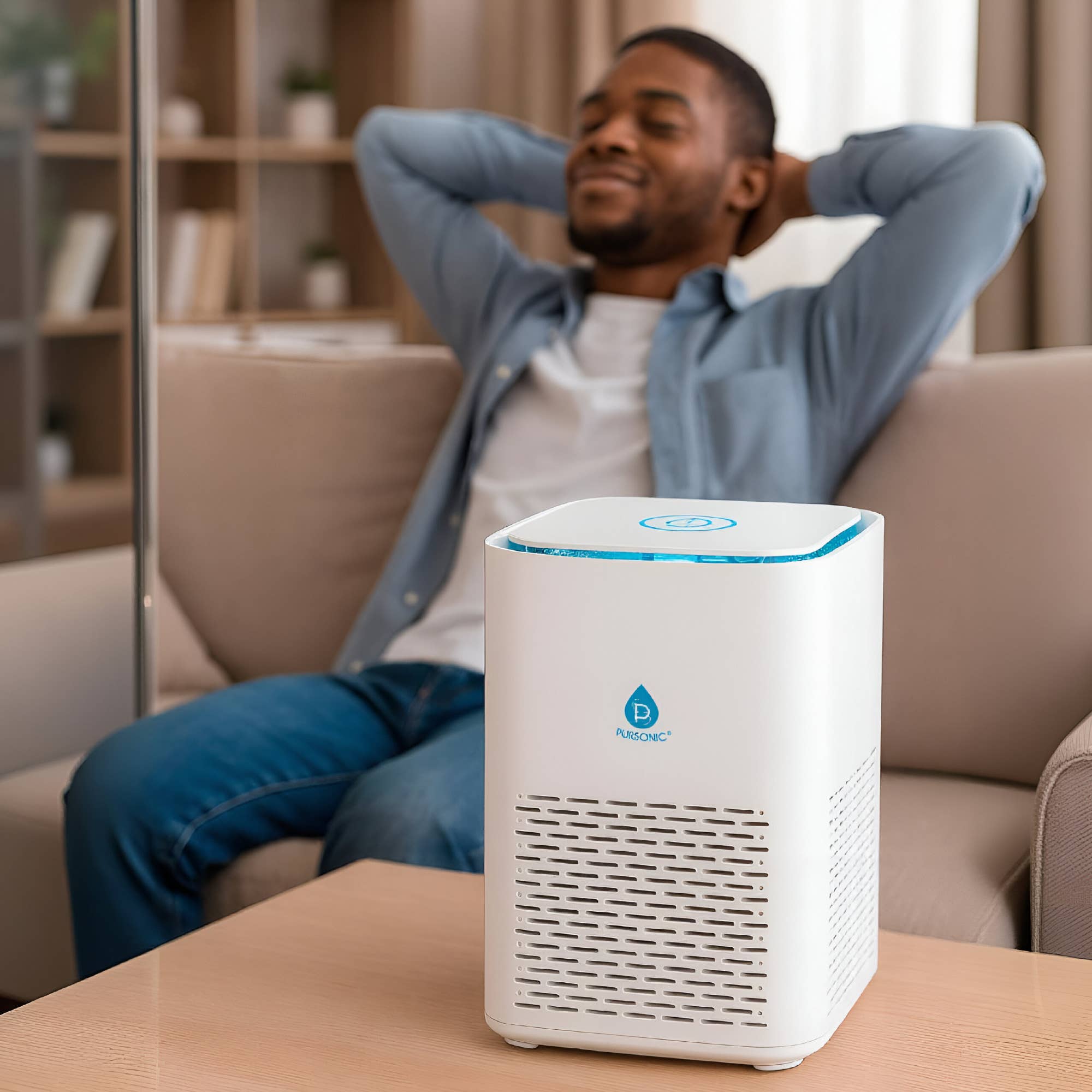 Pursonic True HEPA Air Purifier – Compact Power for Cleaner