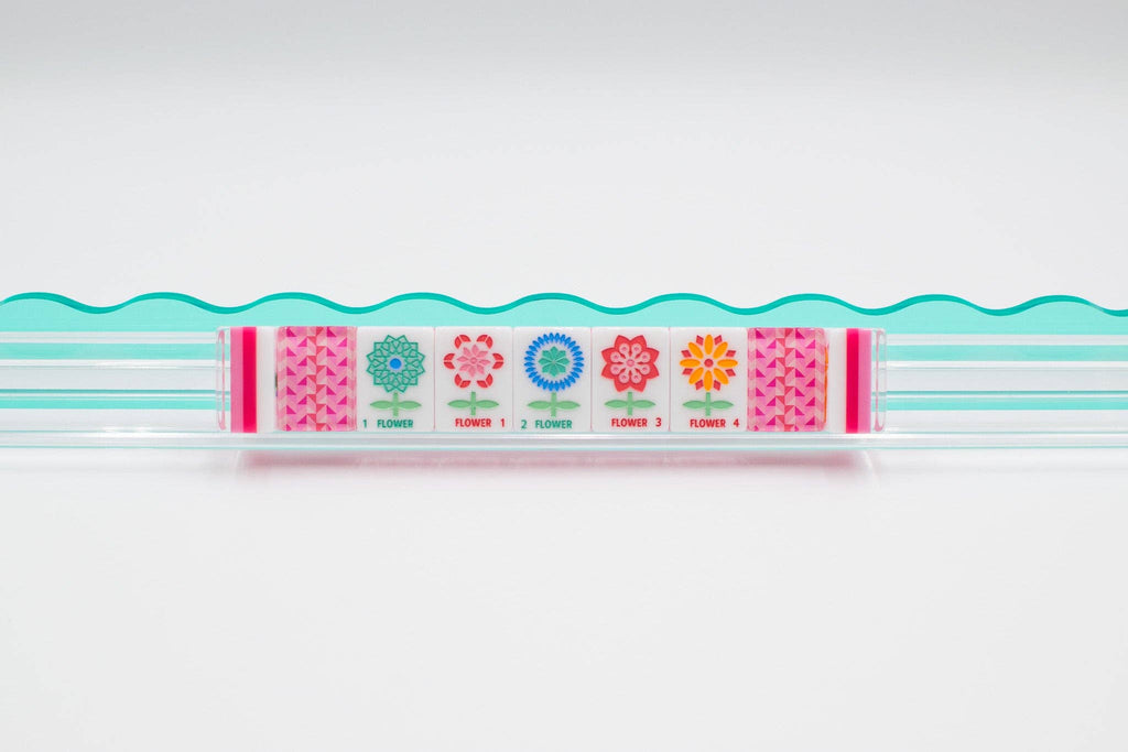 Crystal Prism Pink | Mahjong with Bold Angles and Vibrant Vibes