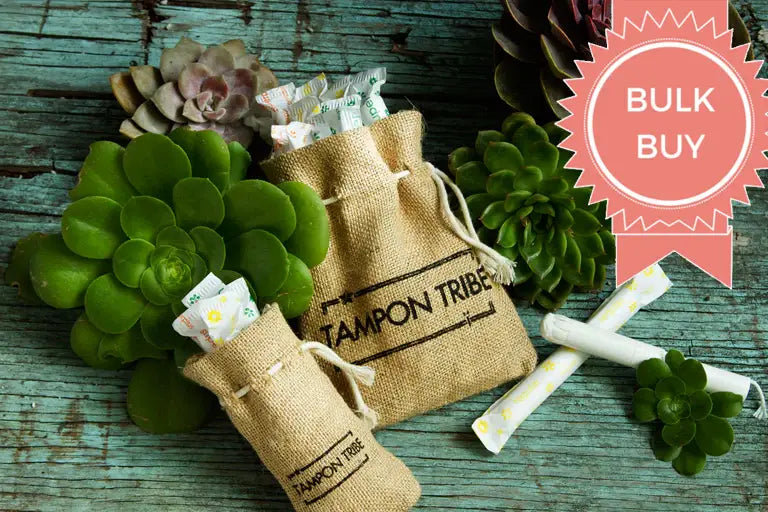 Bulk - 100% Organic Cotton Tampons