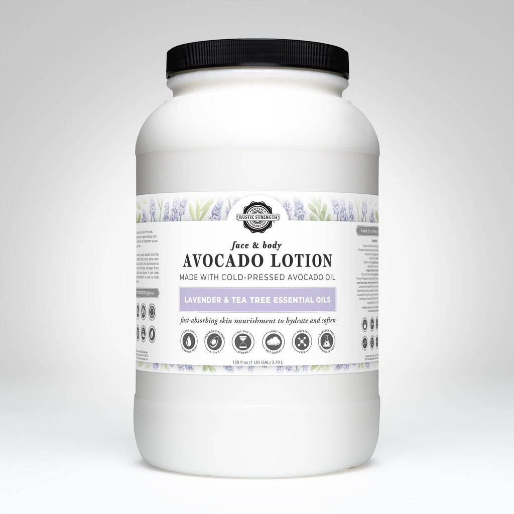 Rustic Strength Avocado Lotion for Face & Body