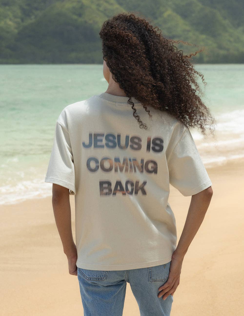 Jesus Is Coming Back Heavyweight Tee