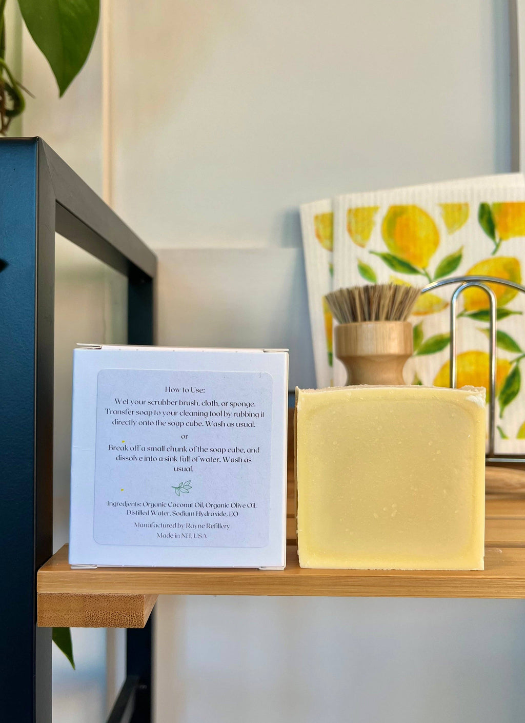 Handmade Solid Dish Soap - made with Organic Ingredients