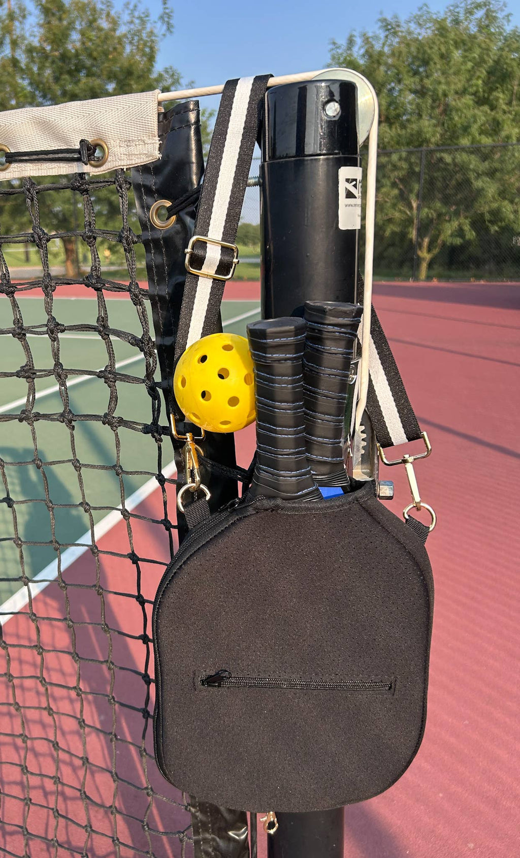 Pickleball Paddle Bag with Strap and Pocket for Pickle Ball