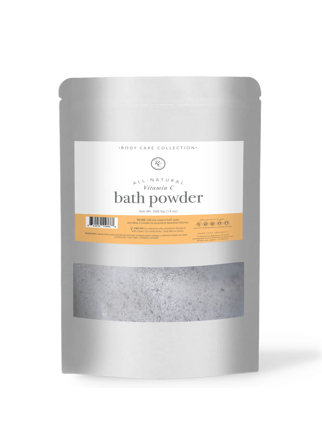 Rowe Casa Vitamin C Bath Powder 13oz