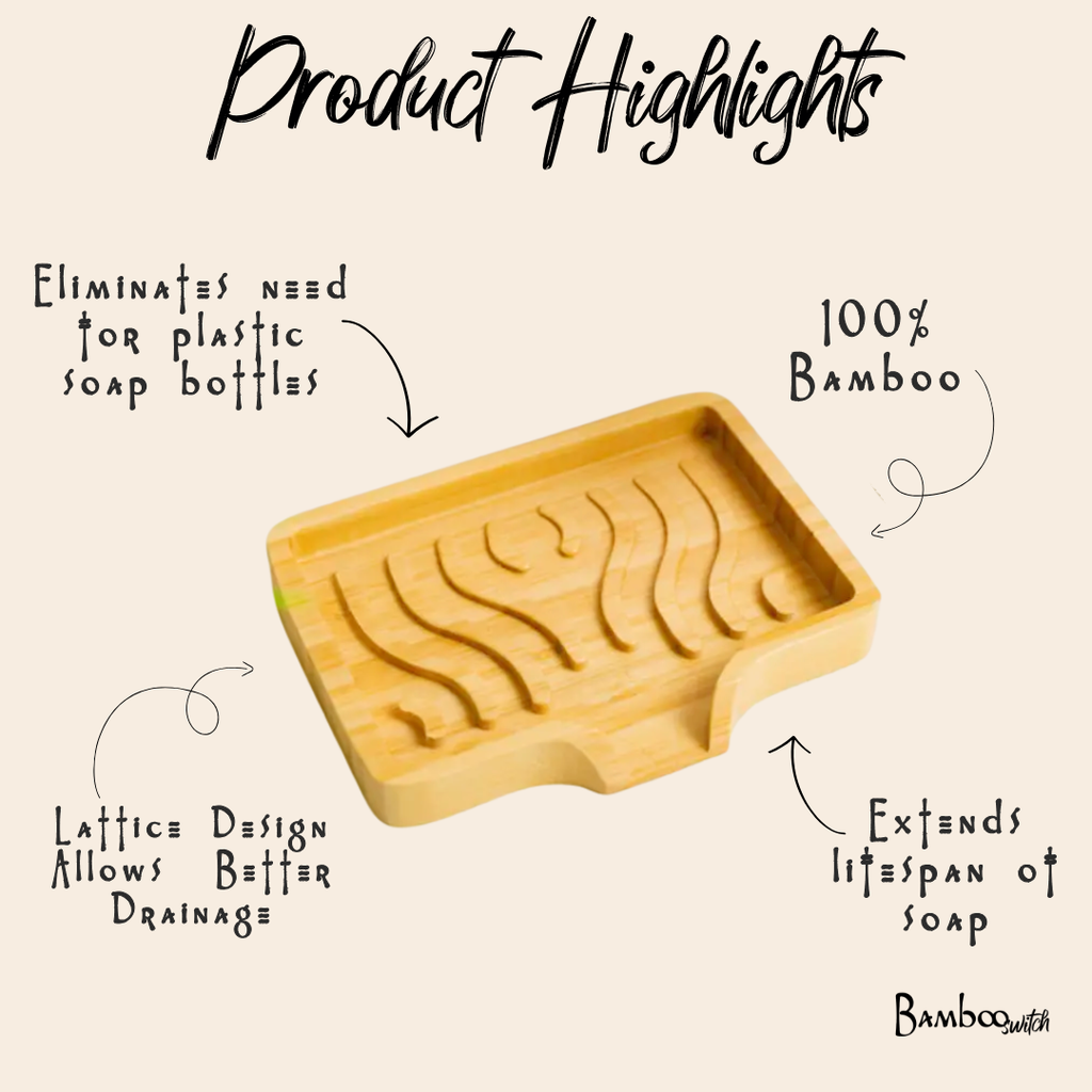 Bamboo Soap Lift | Wavy