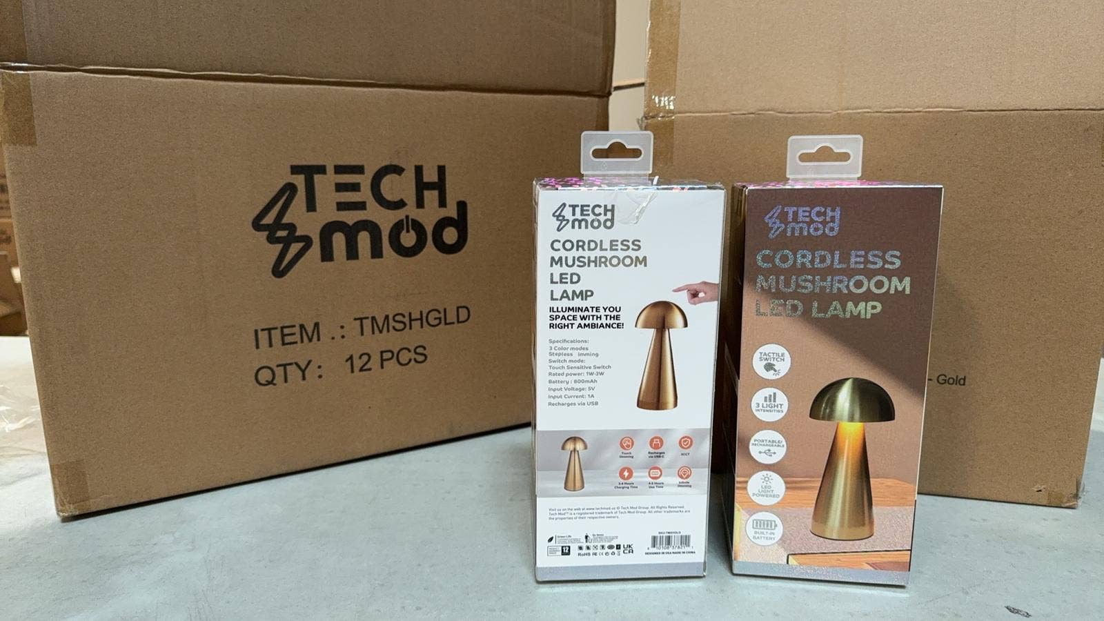 Charming Mushroom LED Lamp/ Night Light