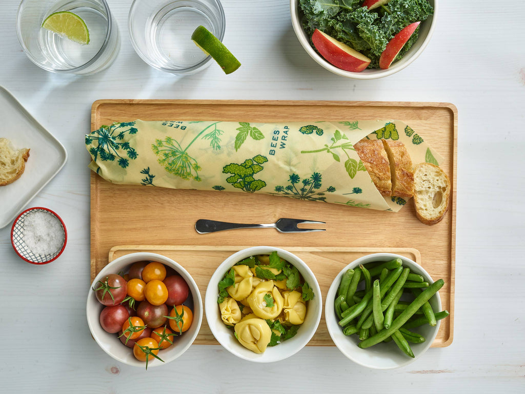 Assorted 3 Pack Beeswax Food Wrap- Herb Garden