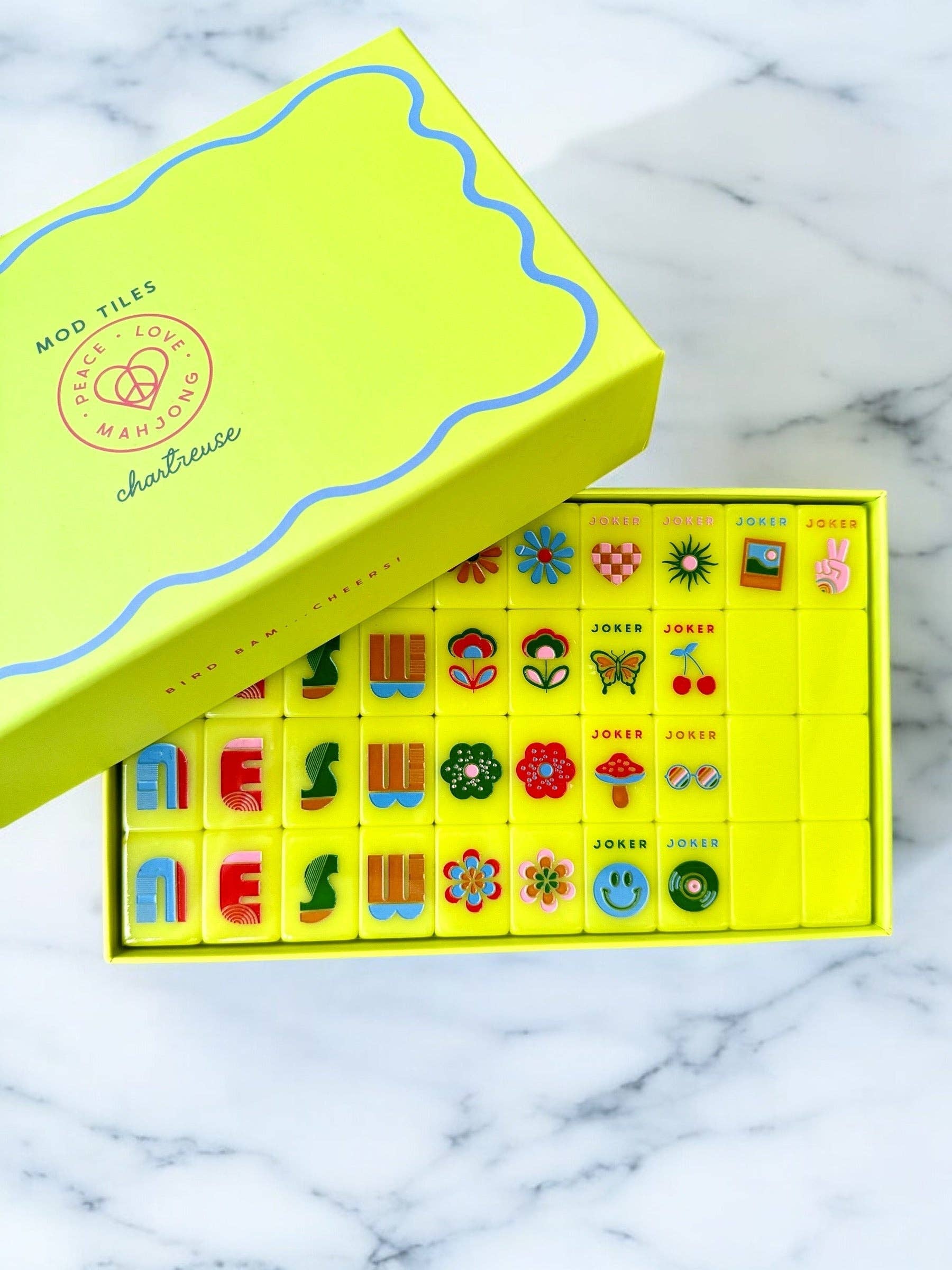 Mod Tiles - Chartreuse