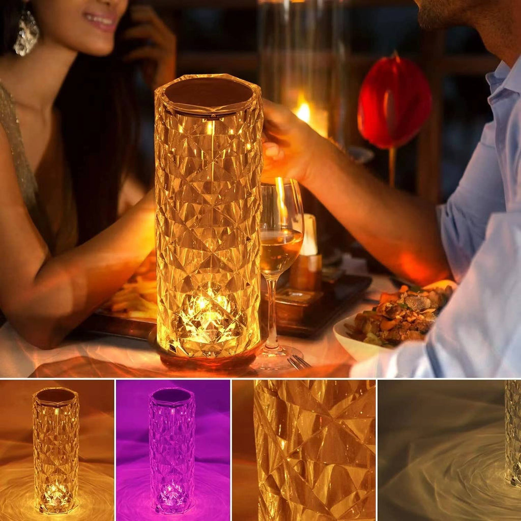 Elegant LED Crystal & RGB Lamps