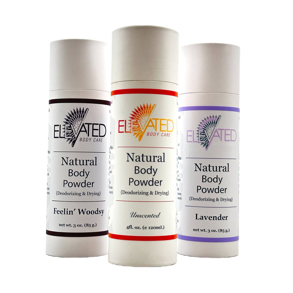 ELEVATED - Herbal Body Powder • Plastic and Talc FREE