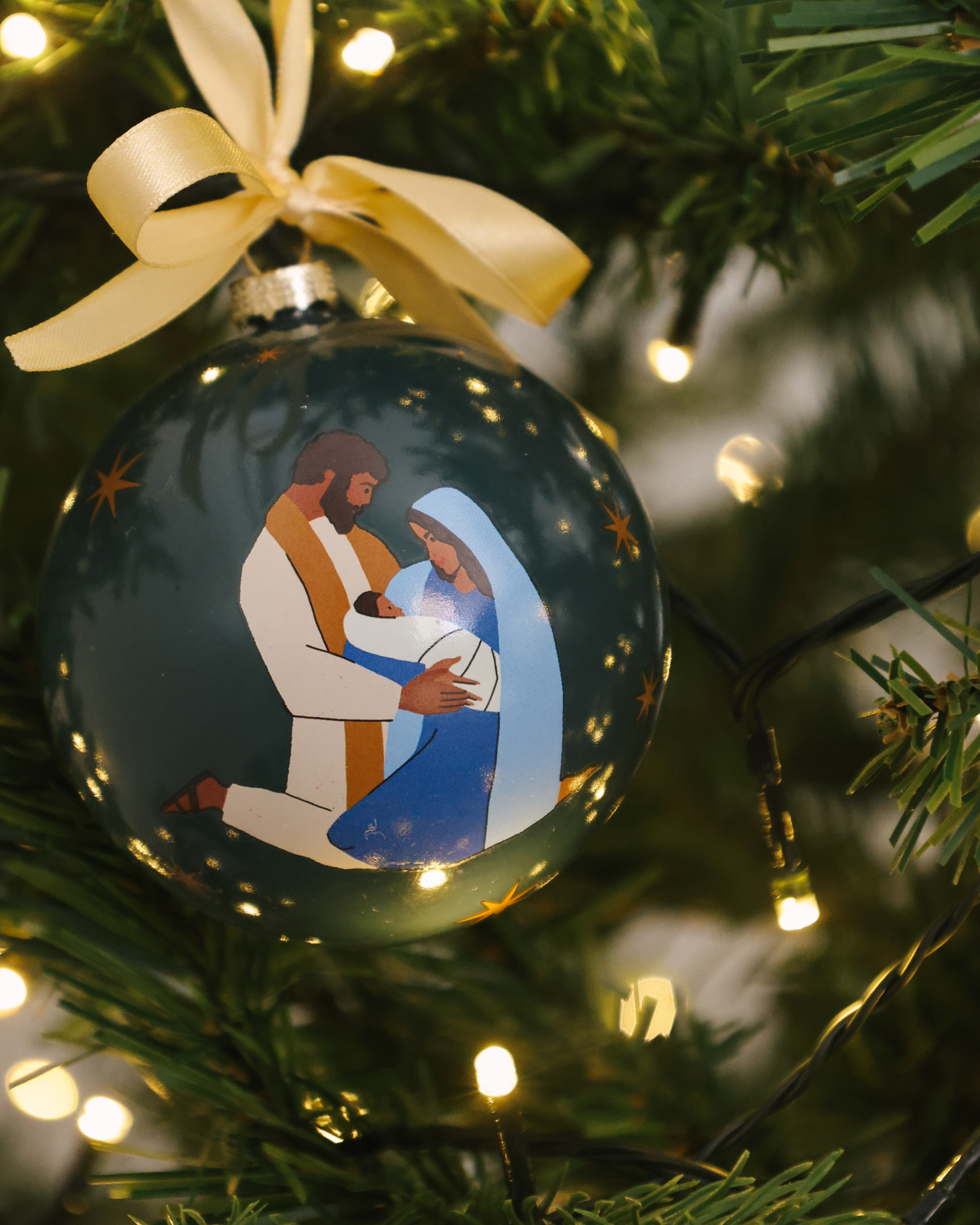 Prince of Peace Non-Breakable Christmas Ornament
