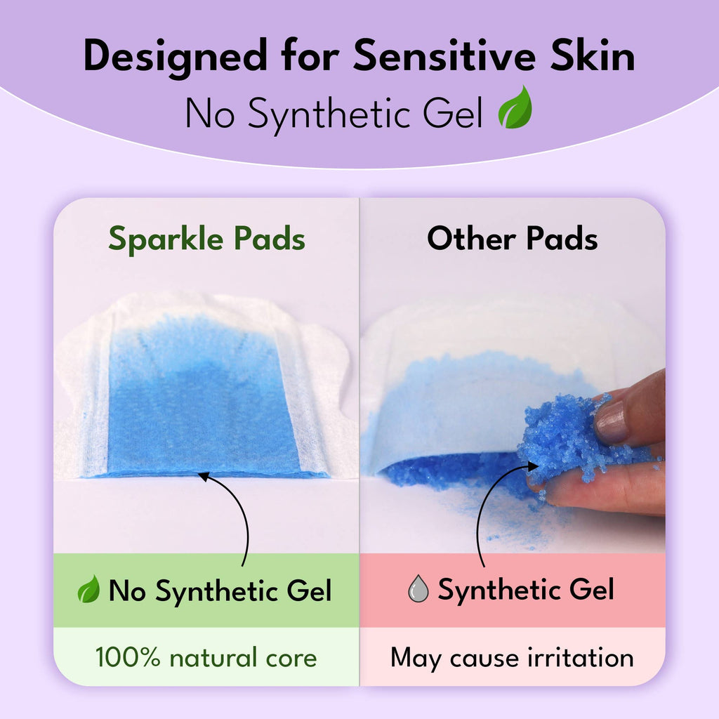 Sparkle Plant-based Maxi Pads - Regular 10ct - Light Days