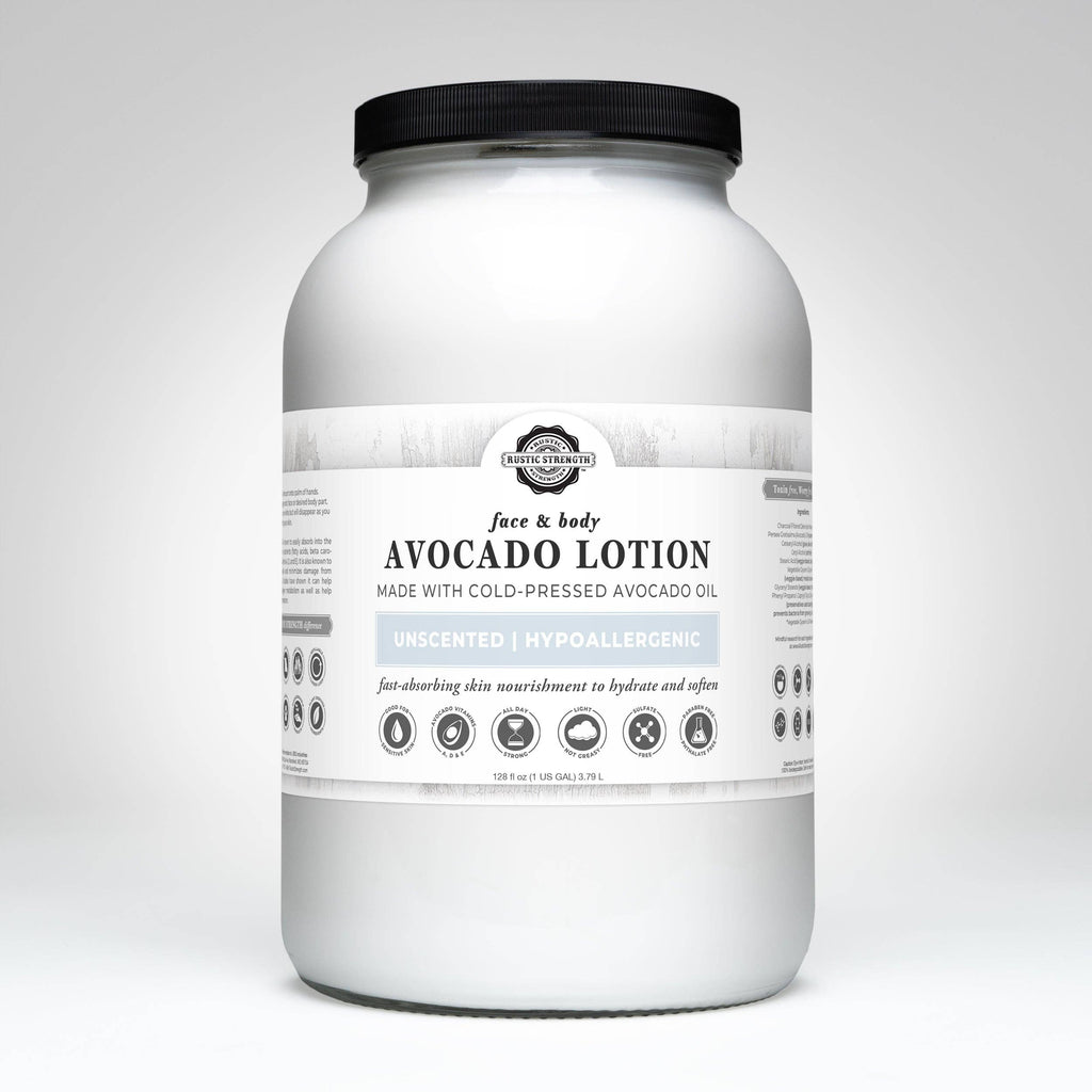 Rustic Strength Avocado Lotion for Face & Body