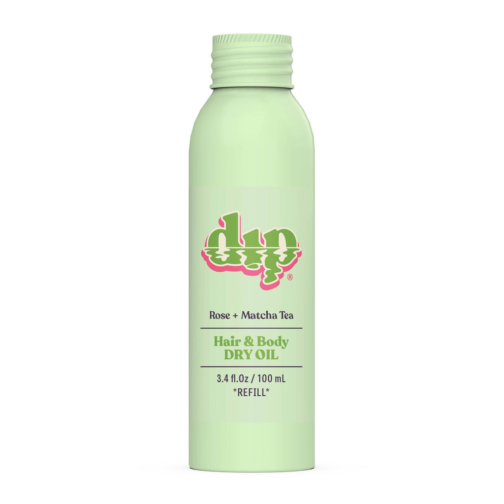Dip REFILL Hair & Body Dry Oil - Rose & Matcha Tea
