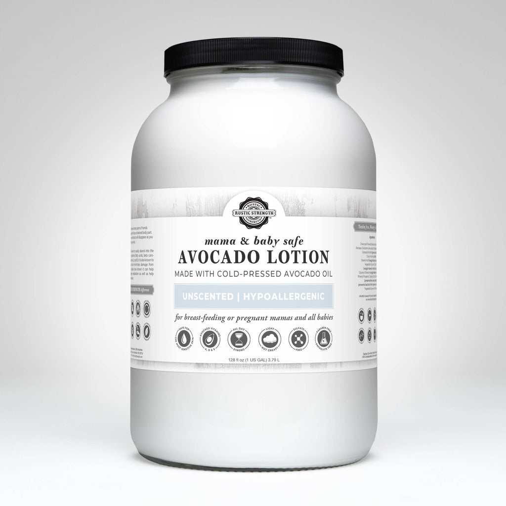 Rustic Strength Avocado Lotion for Face & Body