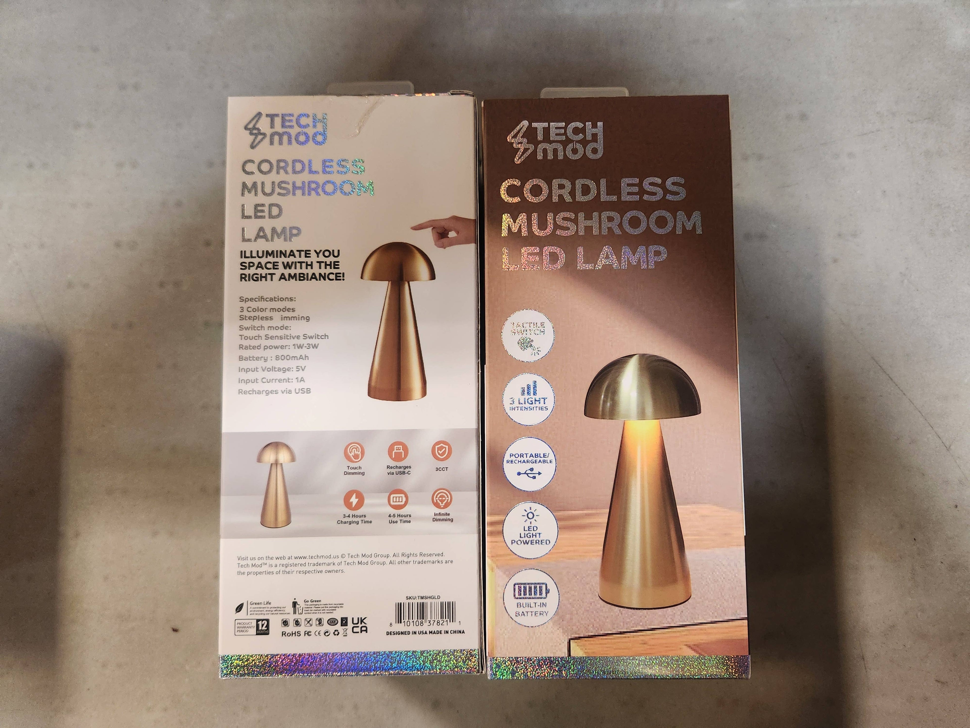 Charming Mushroom LED Lamp/ Night Light