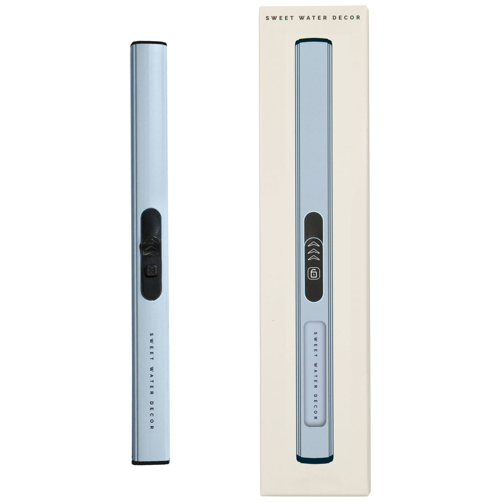 Light Blue Rechargeable Electric Lighter