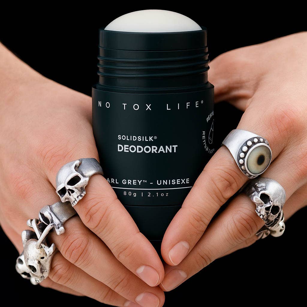 SOLIDSILK® Deodorant (Earl Grey) Refillable TUBE - No Tox Life
